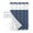 Blue, variant on No Hook Shower Curtain with Snap in Liner, Herringbone Abstract Art of Black Geometric Lines Hotel Shower Curtains for Bathroom, Washable Shower Curtain Liner Set with Mesh Top Window, 72"x84"