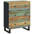 thumbnail image 3 of vidaXL Sideboards 2 pcs 60x33x75 cm Solid Wood Reclaimed, 3 of 5
