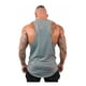 thumbnail image 3 of Camiseta Sin Mangas De Algodón Para Hombre, 3 of 4
