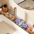 thumbnail image 2 of Yayeee Faucet Mat for Kitchen Sink 14.7" Diatomite Long Splash Guard Pad, Bright Flowers, 2 of 7