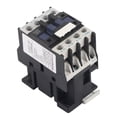 thumbnail image 3 of Contactor de CA de 18 A, normalmente abierto, alta sensibilidad, fuerte conductividad, retardante de llama, contactor eléctrico industrial, CA 110 V, 3 of 15