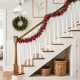 thumbnail image 4 of Flowers Lighting Wreath Vine For Outdoor Festive Decoration, 4 of 4