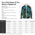 thumbnail image 6 of Goofa Play Game Printed Women's UPF 50+ Sun Protection Hoodie Jacket Lightweight Long Sleeve Sun Shirt for Women with Pocket Hiking Outdoor-3X-Large, 6 of 9