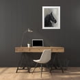 thumbnail image 3 of Swatland, Sally 12x14 White Modern Wood Framed Museum Art Print Titled - Midnight Thunder, 3 of 4