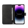 thumbnail image 5 of Compatible with iPhone 16 Pro Max Wallet Case with Credit Card Holder, Flip Folio Book PU Leather Vintage Phone Case Shockproof Multifunctional Cover Women Men for iPhone 16 Pro Max, Black, 5 of 7