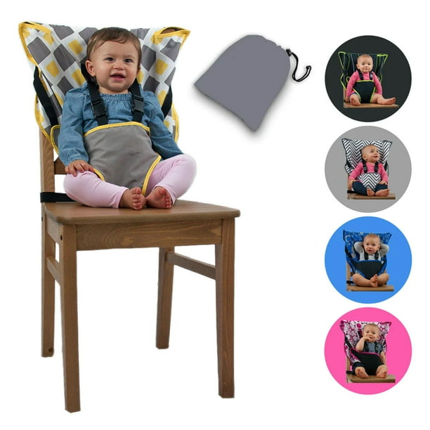 Portable cloth high best sale chair