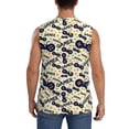thumbnail image 4 of Fotbe Game Controller Men's Camiseta sin Mangas Estampada para Hombres, Playera Casual para Gimnasio, Entrenamiento, Playa-XX-Large, 4 of 7