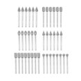 thumbnail image 2 of 40 Pieces Diamond Burr Bits Stone Carving Set for Rotary Tool, 2 of 5