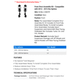 thumbnail image 2 of Front Strut Assembly Kit - Compatible with 2012 - 2015 Kia Optima 2013 2014, 2 of 2