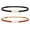 Black+Brown, variant on WHIPPY Women's Skinny Leather Belts for Dresses Jeans Pants Ladies Thin Waist Belt with Gold Buckle