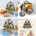 thumbnail image 5 of KEIAHUAN Fish Camo Bow Boys Backpack Set, Stain Resistant & Breathable, 17 Inch Daily Backpack, 4 Piece Pack, School Supplies for Back to School Daily Use for Students 6-8, Thermal Lunch Bag, 5 of 7