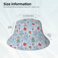 thumbnail image 3 of Fotbe Sea Turtle Sombrero Tipo Pescador con Estampado – Sombrero de Sol de Algodón de Moda para Playa, Golf, Pesca, 3 of 6