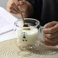 thumbnail image 5 of Vasos multifuncionales de diseño duradero, regalo perfecto para momentos especiales, aislamiento al vacío de doble capa que mantiene las bebidas a una temperatura óptima, el vidrio de borosilicato, 5 of 5