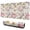 Pioneer Flower Floral-2, variant on Long Mouse Pads for Desk,Pioneer Flower Floral Print Pattern Desk Mats on Top Of Desks, Desk Mouse Pad Extra Large with 3mm Non-Slip Base and Stitched Edge for Gaming,Office,Work,Home 31.5"x11.8"