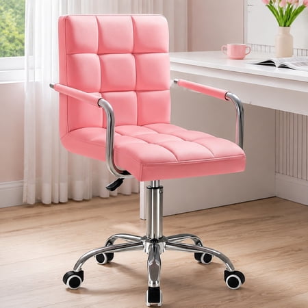 vanity office chair with wheels product