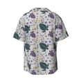thumbnail image 4 of Goofa Turtle Printed Men's Casual Short-sleeved Shirt,Lightweight Breathable Button-down,Summer Casual men's top,Versatile Fashion shirt-Medium, 4 of 7