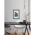 thumbnail image 4 of Blue Purse Framed Painting Print, 4 of 5