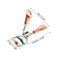 thumbnail image 2 of Unique Bargains 1 Pcs Women Plated Eyelash Curler for Business Travel Carbon Steel Colorful Rose Gold Tone, 2 of 4