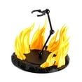 thumbnail image 1 of HILABEE Figurine d'Action Support de Poupée Portable pour Afficher Modèles de Jouets Effet Feu Jaune, 1 of 9