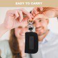thumbnail image 3 of Dayesque Vintage Car Key Holder Bag with Metal Zipper Keychain Pouch for Car Remotes, Small Items, Men and Women, 3 of 8