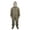 D-Green, variant on AURORADY 2026 Halloween Adult Fleece Onesie Footed Jumpsuit Full Zipper One Piece Pajamas with Side Pockets for Halloween Party Trick or Treat Horror Themed Events Scary Ghost Face Themed Black