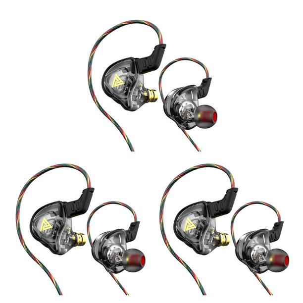 Kearding Auricular con cable profesional de silicona tapa de oído botón de control auricular de alta interior al aire libre ver vídeo en la Type1 NO1
