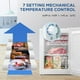 thumbnail image 3 of Congelador vertical Kismile de 2.1 pies cúbicos con puerta reversible, color blanco, 3 of 7
