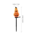 thumbnail image 3 of Solar Halloween Pumpkin Light Outdoor Lawn Stake Light Festival Landscape Light, 3 of 9