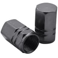 thumbnail image 4 of 16 Pieces Tire Stem Valve Caps Wheel Valve Covers Car Dustproof Tire Cap, Hexagon Shape Titanium Gray, 4 of 8