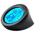 thumbnail image 3 of chengsi 1x Power Solar Car LCD Digital Clock Thermometer Time/date Meter/Temperature Display LED Backlight Car Clock Digital LCD Display, 3 of 9
