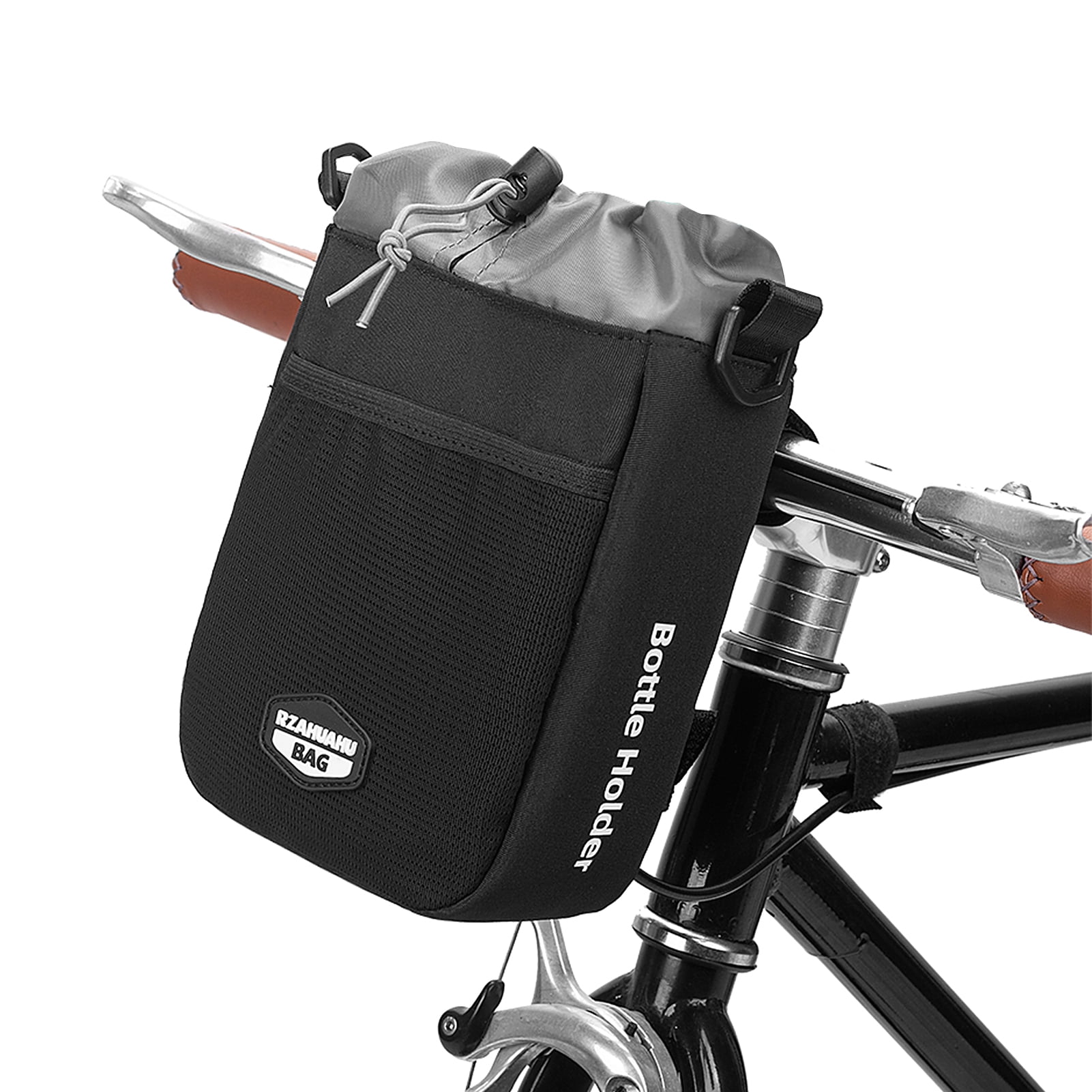 Porte-gourde Isotherme Pour Vélo – Sac Anti-choc En Polyester 25x10 Cm, Sangles Croisées, Fixation Rapide Pour Vélo, Trottinette, Poussette, 84 G