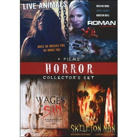 Horror Collector's Set, Vol. 3 - Live Animals / Roman / Wages Of Sin / Skeleton Man
