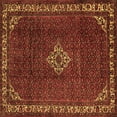 thumbnail image 1 of Ahgly Company Indoor Square Persian Brown Traditional Area Rugs, 8' Square, 1 of 4