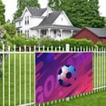 thumbnail image 4 of DouZhe Football Field Sport Game Sign Banner, Hanging Banners Backdrop Festive Party Decor for Indoor Outdoor, 47 x 71 Inches, 4 of 7