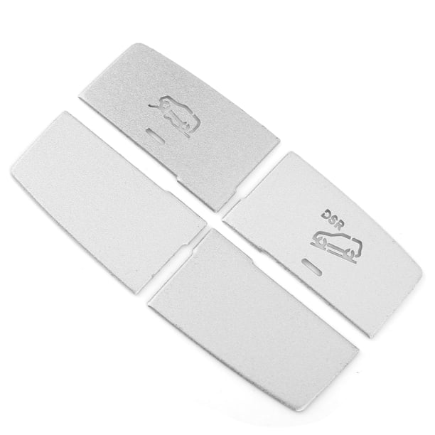 Pegatina para botón de coche, 4 piezas, botón de ajuste de suspensión, decoración interior del coche, pegatina para botón de ajuste de suspensión, funcionamiento suave