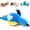 Bluebird, variant on Flappy Fella Interactive Toy - Flappyfella Flying Bird Toy, Chargeable Flapping & Chirping Bird Cat Toys for Indoor Cats (Flamingo)