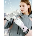 thumbnail image 3 of Women Snow Gloves, Windproof Warm Waterproof Skiing Gloves, Touch Screen Gloves for Women Girls, 3 of 3