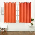 thumbnail image 2 of MKHERT Red Window Curtain Kitchen Curtain 26x39 inch,Two Piece, 2 of 3