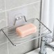 thumbnail image 5 of Jabonera de acero inoxidable sin taladrar con función de drenaje, estante de almacenamiento de baño de montaje en pared, estante de malla resistente a la oxidación para baño y cocina, paquete de 2, 5 of 6
