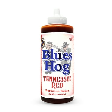 Blues Hog Tennessee Red BBQ Sauce Bottle, Gluten-Free, 23 oz