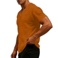 thumbnail image 5 of Dagugfen Plus Size T Shirts for Men Short Sleeve V Neck Loose Fitted Basic Tee Shirt Tops Daily Tops S-5XL, 5 of 9
