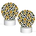 thumbnail image 2 of Balery Cute Cow Print Sunflower A Pattern Acrylic Night Light Gift with 3 Color ModesTouch-Sensitive LED Lamp Perfect Gift for Mother's Day, Birthday, or Christmas, 2 of 9