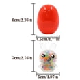 thumbnail image 3 of 12 Pack Prefilled Easter Eggs with Bunny Stress Ball Reliefing Toy 12 Color Easter Countdown Set Stretchy Bubble Bunny Kids Boy Girl Easter Surprise Eggs Party Gift, 3 of 8