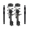 thumbnail image 1 of Transit Auto Front Rear Complete Suspension Shocks Strut and Coil Spring Mount Assemblies Kit for Car 2013 Nissan Sentra - Left Right Side (Driver Passenger) K78M-100184, 1 of 2