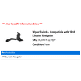 thumbnail image 2 of Wiper Switch - Compatible with 1998 Lincoln Navigator, 2 of 2