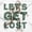White, variant on Bigfoot Let's Get Lost Outdoors Crew Neck Short Sleeve Graphic Tee Brisco Brands S
