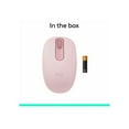 thumbnail image 2 of Logitech M196 Bluetooth Wireless Mouse, Compact and Portable Mouse for Laptops, Tablets and More, 12-Month Battery, Smooth Tracking, Compatible With PC and Mac, Windows and macOS (Rose) - Optical -..., 2 of 7