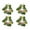 4PC, variant on Easter-Themed Artificial Wreath, Decorated With Eggs, Flowers, Greenery, And Grass; Suitable For Doorway, Wall Decorations, And Living Room/Entrance Hall Decorations; 7.87 Inches.