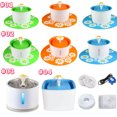 thumbnail image 4 of Automatic Electric Pet Water Fountain Dog Cat Drinking Bowl Cat Dog Water Dispenser （4PCS Fitter Square）, 4 of 5