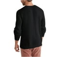 thumbnail image 2 of LIaqionyy Men's Sweater Crew Neck Classic Long Sleeve Knitted Pullover Solid Color Tops Soft Casual Sweaters, 2 of 3